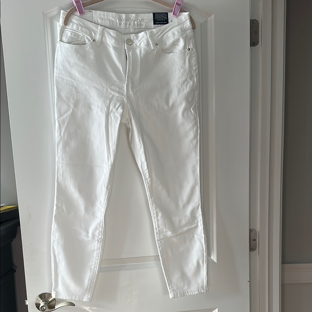 Women's White Jeans